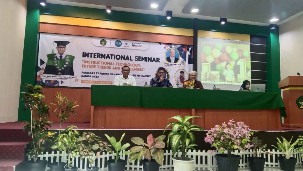 Bahas Tren Teknologi Pembelajaran Masa Depan, FTK UIN Ar-Raniry Gelar Seminar Internasional